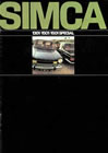 SIMCA 1301/1501 sales brochure cover 1970