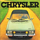Simca Chrysler 2Litre sales brochure cover 1978