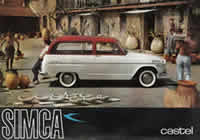 Simca Vans sales brochure cover 1962